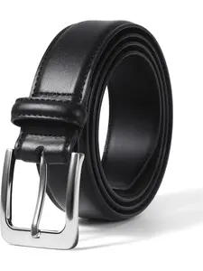 Men's genuine leather belt, handcrafted in a classic everyday style, suitable for men's work, business, and casual wear.