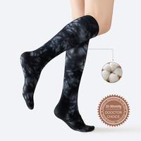 Cotton Compression Socks - Gradient Black