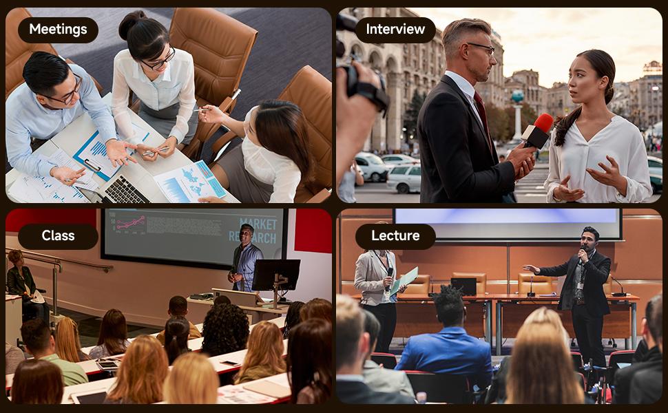 64GB/32GB Digital Voice Recorder: Professional and Portable, 4-in-1, Newly Upgraded with Noise-Canceling Hi-Fi Pure Sound Quality, 3072 kbps Audio Recording—Ideal for Lectures, Meetings, and Classrooms Recording