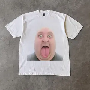 Hubert Skeletrix Meme Face T-Shirt, Graphic Tee Funny Viral Internet Meme Shirt