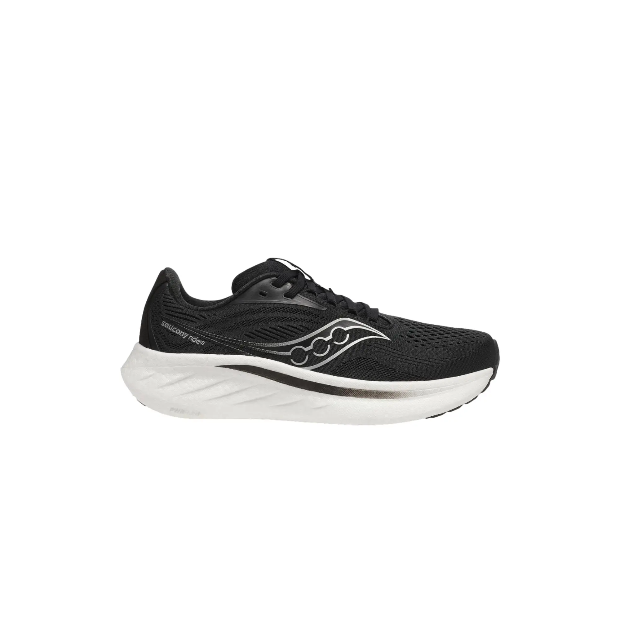 Saucony Ride 18 Black / White  S11001-100 Women's