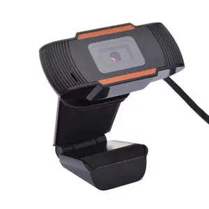 Webcam 1080p HD - Plug and Play Webcam with Built-in Microphone, USB 2.0, Supports Windows, MacOS, Linux, and Android Operating Systems