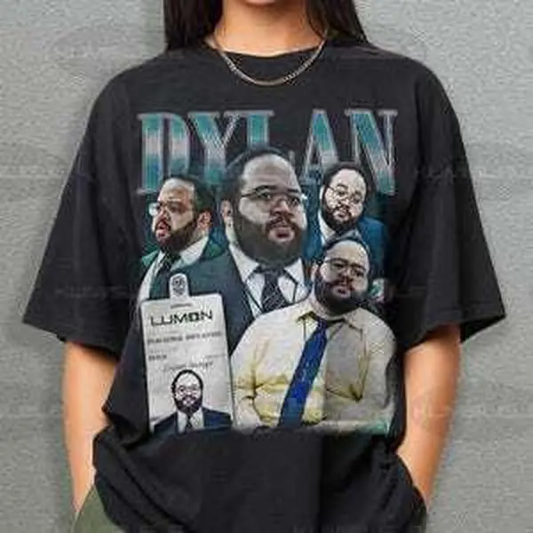 Severance Dylan G Shirt, Severance Graphic Tee, Vintage Style Unisex Cotton Graphic Tee, Gift for TV Lover, Lumon, Macrodata Refinement tee