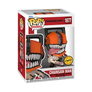 Funko POP! Chainsaw Man Bloody Chase Limited Edition #1677 + Box Protector