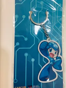 Mega Man Powered Up Acrylic Keychain Officially Licensed Brand New