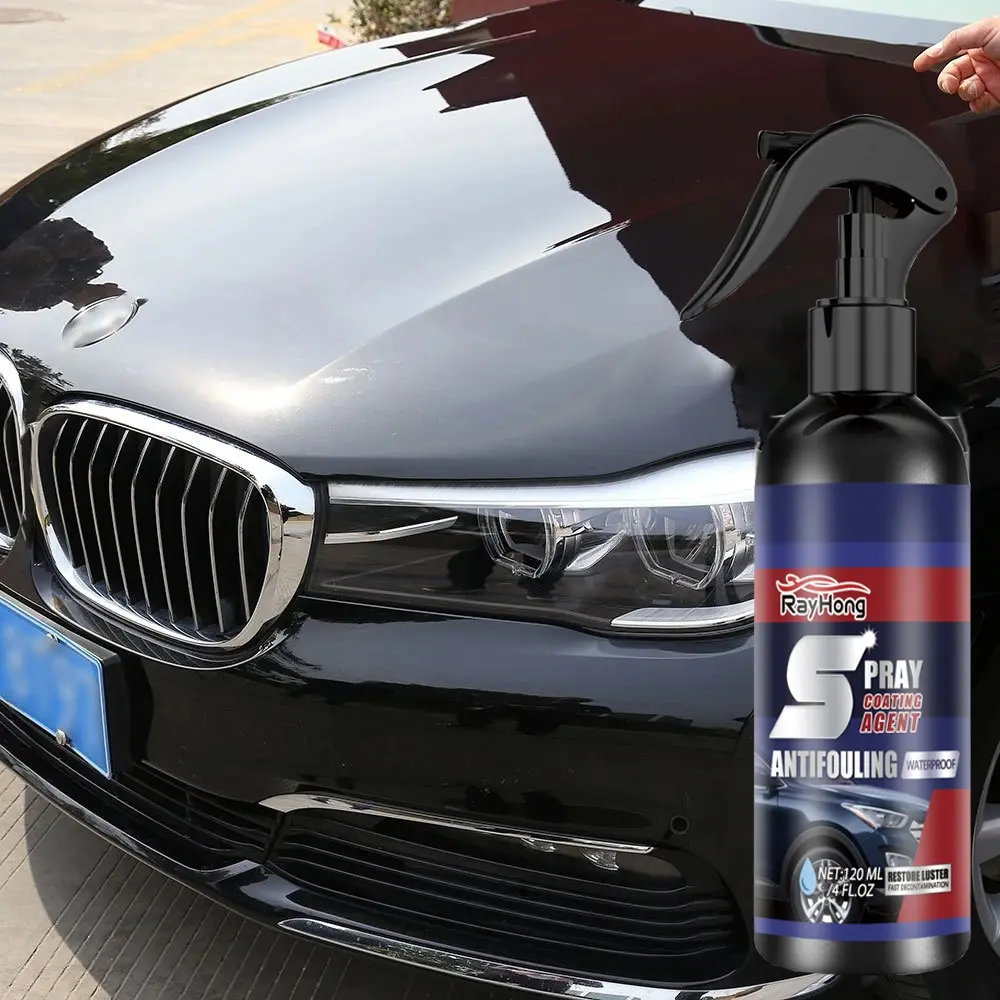 3-In-1 Car Ceramic Nano Coating Liquid, Hydrophobic Protection & Water Wash, Professional Auto Detailing Tool for Paint Care, Car Coating Spray