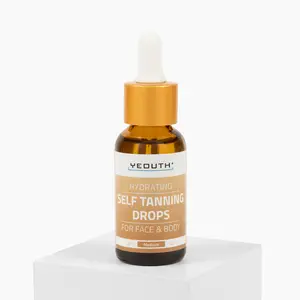 YEOUTH Self Tanning Drops Face and Body with Green Tea, Vegan Self Tanner Add to Moisturizer 1oz