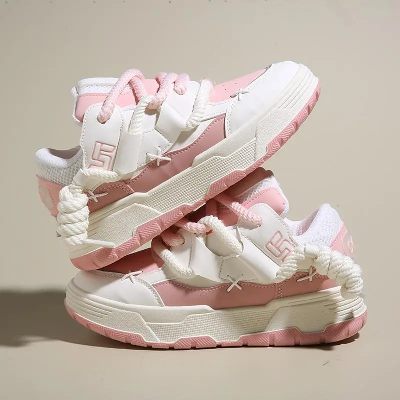 Women's 2025 new small white shoes spring and autumn women's shoes sneakers height shoes Joker casual thick soleplate shoes.