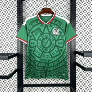 [Jersey For Fan] - Mexico 2026 Home Soccer Jersey - For W.C 2026 - Full Print Logo