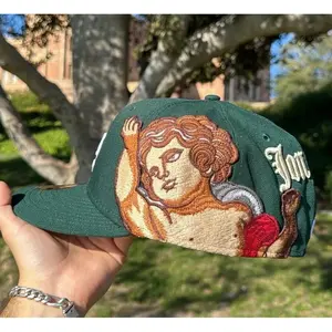 Su Football baseball cap  Cotton Duck Tongue Wings Embroidery Unisex Non-adjustable Fit for Men & Women Baseball Cap Snapback Youth Gift