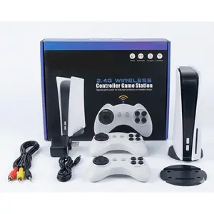 GS5 Retro Wireless Controller Game Station with 2 Wireless Controllers | 620+ Classic Video Games