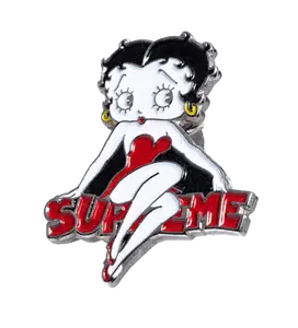 Supreme Betty Boop Pin Silver by StockX