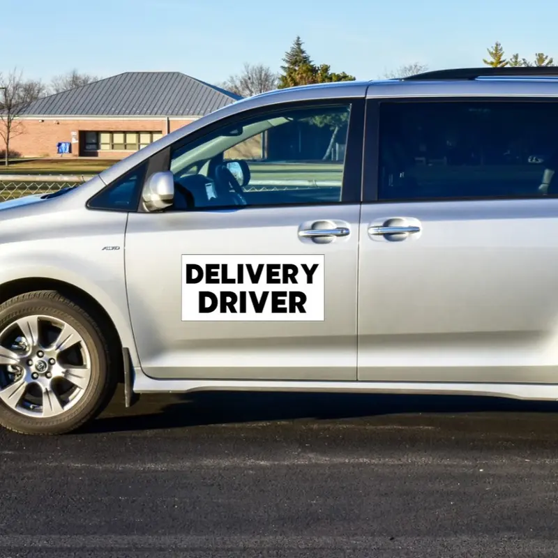 pizza delivery car sign - TikTok Shop