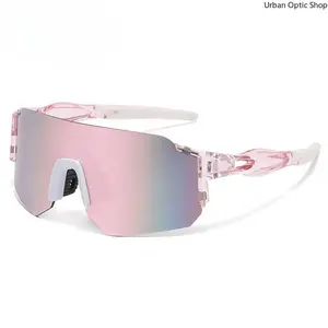 Cycling Sunglasses, Windproof UV400 Sports Eyewear for Outdoor Fishing, Hiking, Mountain Bike & Road Biking