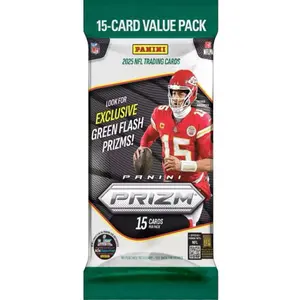 Panini 2025 Prizm Football 15-Card Value Pack