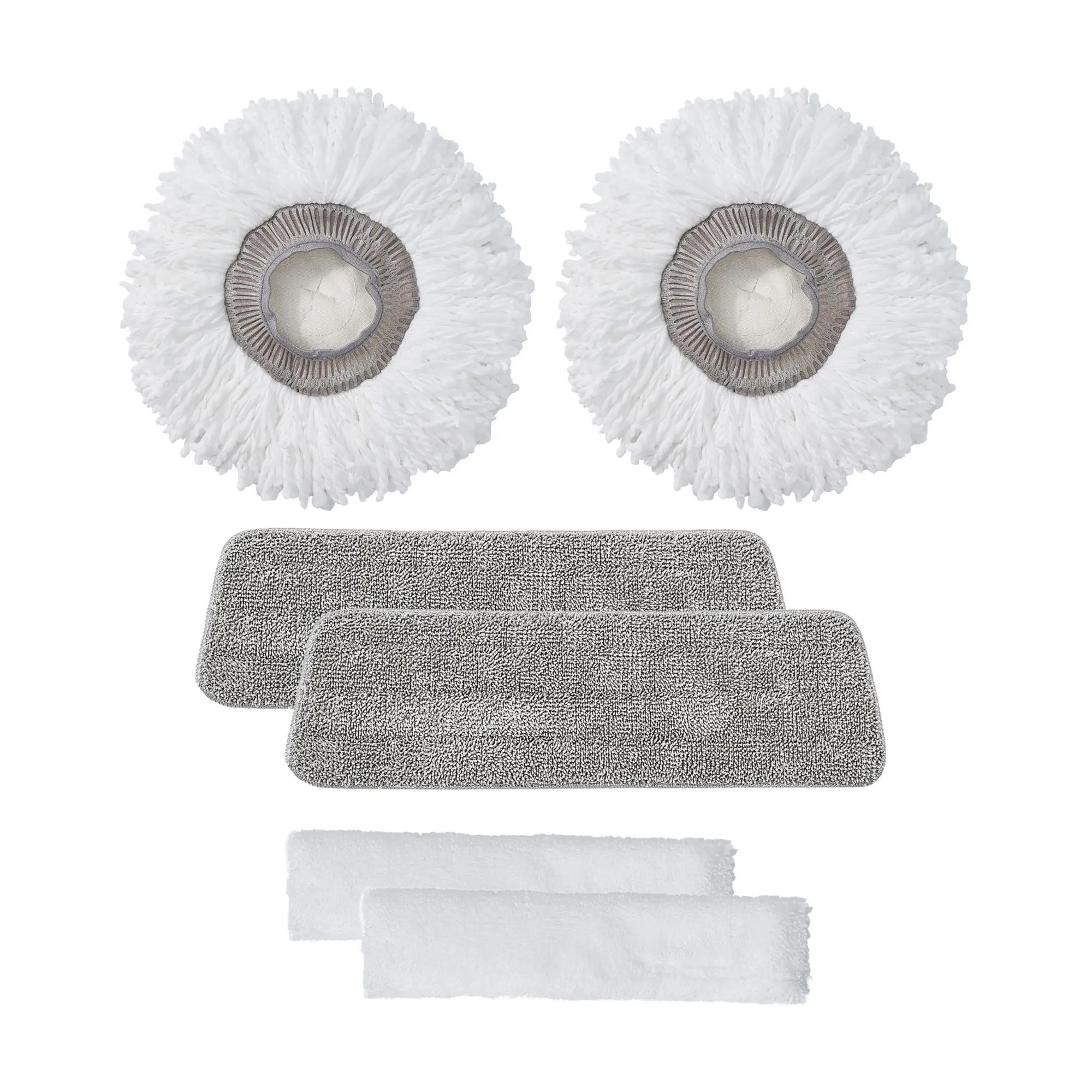 True & Tidy 6pc Replacement Mop Pad Set for SPRAY-360
