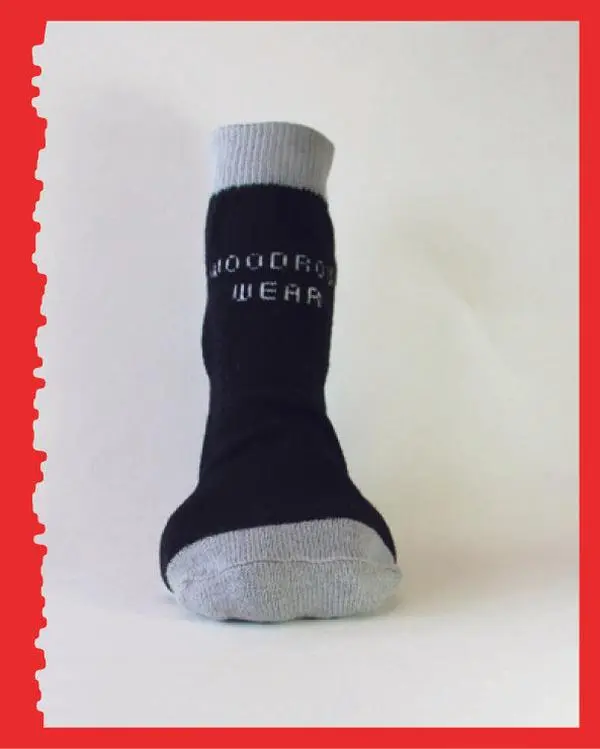 Power Paws Original dog sock - Black/Grey