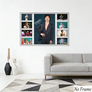 Benson Boone Signed Poster Print, Decor, Limited Edition Fan Gift, Collectible Memorabilia, 1pc, No Commercial Value, Ca Prop 65 Re