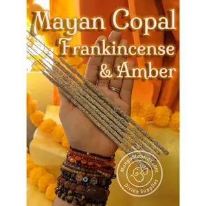 Mayan Copal, Frankincense & Amber:  To Purify, Protect and Bless!