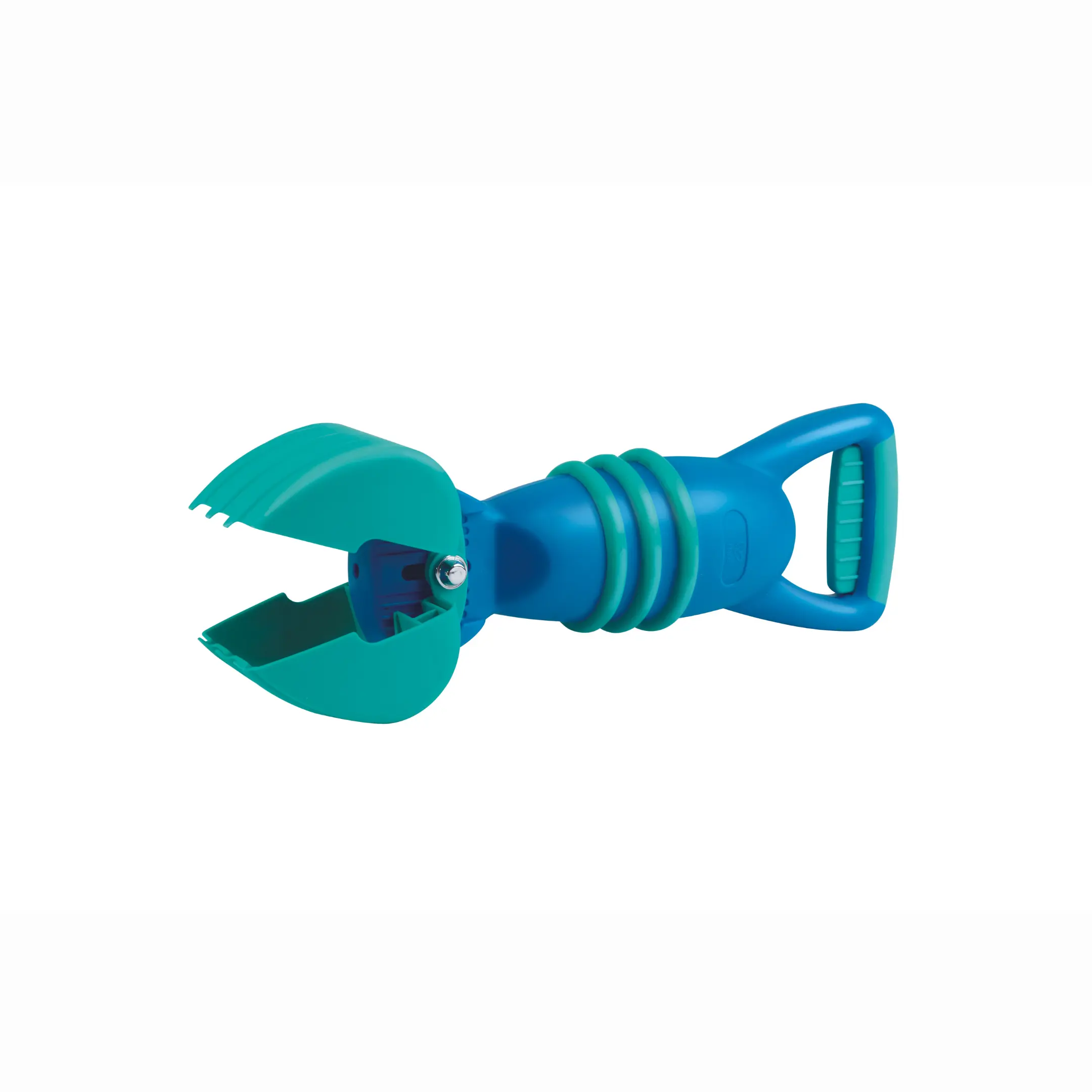 Hape Blue Plastic Grabber Sand Toy - Child-Safe Beach & Garden Toy, 0.7 lbs, 4.7 x 12.1 x 3.5 inches, ASTM F963 Certified, EN 71 Certified, BPA-Free, Phthalate-Free