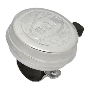 212 MAIN Dinger200 Shiny Chrome Finish Classic Weatherproof Custom Fit Bike Bell, Sports & Outdoor Cycling Leisure Equipment