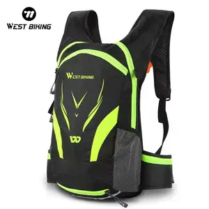 WEST BIKING 16L Ultralight Cycling Bicycle Backpack Pouch Breathable Waterproof Hiking Hydration Water Bag Bike Travel Backpack
