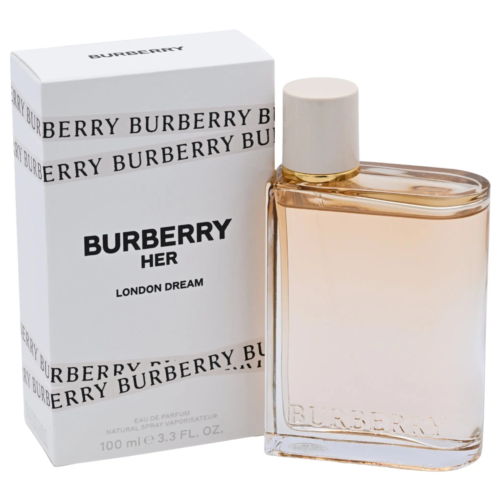 BURBERRY Her London Dream EDP Fragrance, Fruity Sweet Floral Perfume for Women with Rose, Peony, Lemon & Ginger, 3.4 fl oz / 100 ml Spray Bottle, Elegant Fragrance, Floral Scents Perfume