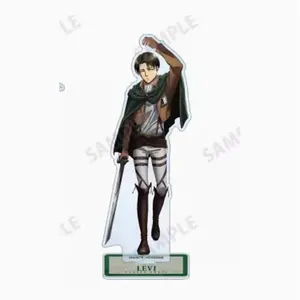 42 Styles Game Ackerman Levi Acrylic Stand Doll Anime Levi Ackerman Figure Model Plate Cosplay Toy for Gift
