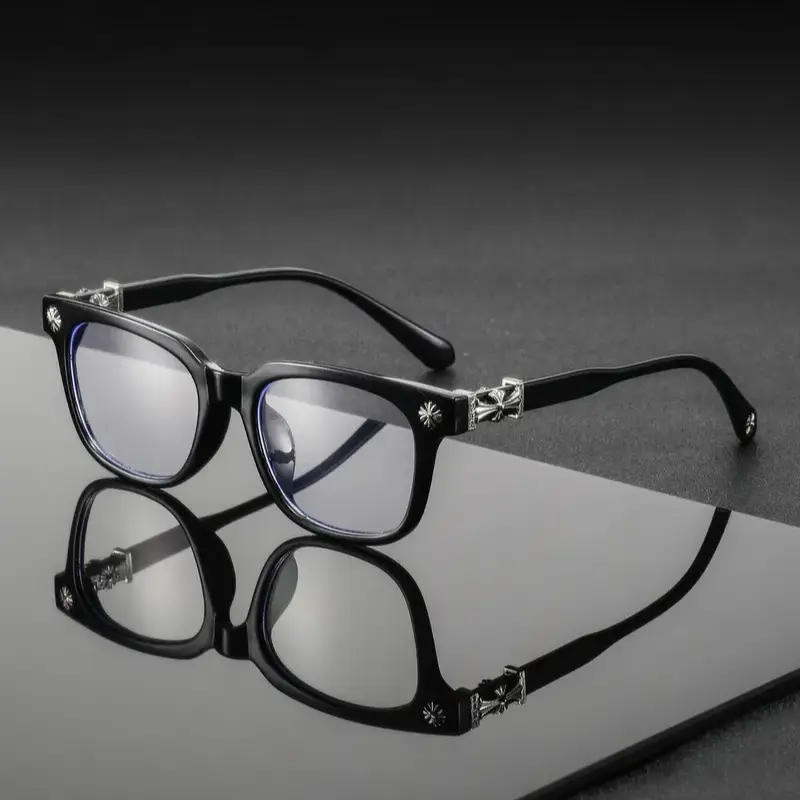 Blue Light Blocking Resin Sports Eyewear - Stylish Square Frame Blue Light Glasses for Men, Men's Stylish Accessories, Ideal for Work, Daily Wear, Gifts for Boyfriend