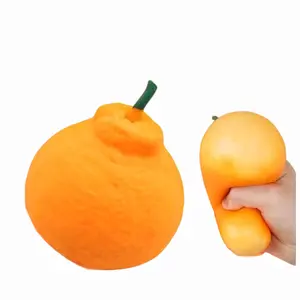 Stress-relief orange toy, my secret orange finger toy, made of soft TPR material, helps relieve stress, unboxing surprise.Perfect as a Valentine's Day or Easter gift, or for kids to exchange as gifts.