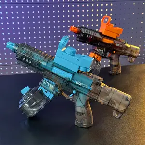 Electric ARP9 Submachine Water Gun, Automatic Water Absorbing Guns, Outdoor Beach Swimming Pool Toys, Summer Toy, Outdoor Shooting Game Toy