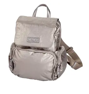 Fashion Culture Nylon Backpack - Magnetic, Lightweight, Multi-Pocket Functional Daily Luggage Bag