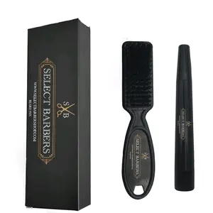 Select Barbers Beard Pen - Revolutionary Beard Filler for Creating Natural and New Styles - Easy-to-Use and Comes with Comb/Brush Attachment - Selected Hair Care / Comfortable Hair Care Beard Pen with Long-Lasting Results, water/ sweat proof/ dyed / Color