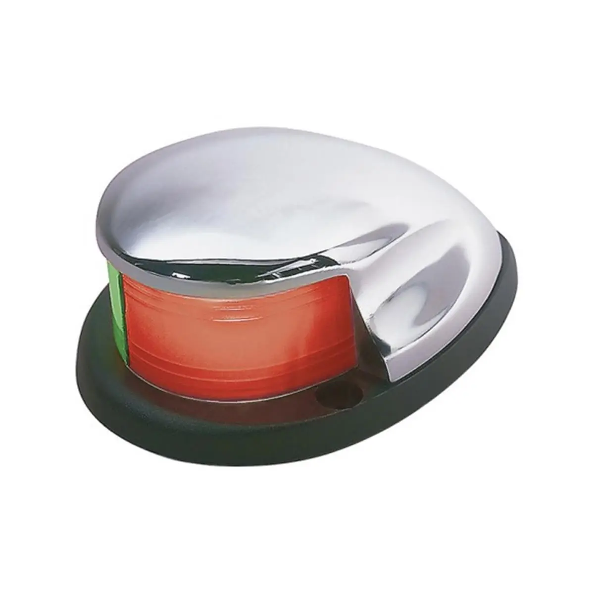 Seachoice LED Bi-Color Bow Light - Model 02041, Stainless Steel Construction, Compact Design, Enhanced Visibility for Water Sports, Two Mile Visibility