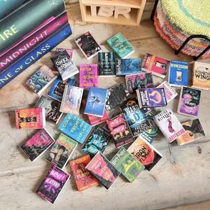 Mini Plastic Books with Custom Book Covers for Personalization and Gifts Modern Design Perfect for Gifts Personal Use or Any Occasion Customizable Covers Mini Size Versatile Use