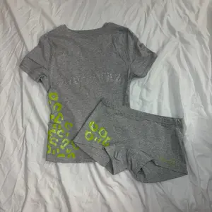 Women's Grey/Silver/green Rhinestone Leopard Print Loungewear Streetwear Two-Piece Set Stylish Comfortable Lounge Wear with Glamorous Rhinestone Accents