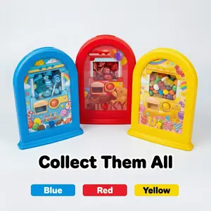 New candy photo frame with candy dispenser - Wall-mounted square photo frame gift, featuring candy/nut/pet snack dispensers, made of durable plastic, no electricity required, and innovative designs in multiple colors