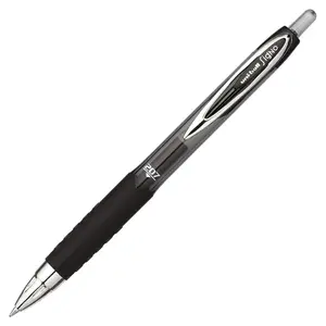 Uni-Ball 1530180 0.7 mm 207 Retractable Gel Pen, Black - Pack of 36