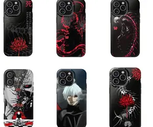 Tokyo Ghoul Anime Phone Case For IPhone 11 12 13 14 15 16 Pro Max Plus X SE, Samsung S21 S22 S23 S24 S25 MRB