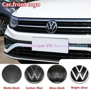Volkswagen Golf 8 Replacement Car Accessories, Original Front Grille Emblem & Trunk Lid Badge Set, Damage-Free Installation, Vehicle Modification Decor Parts