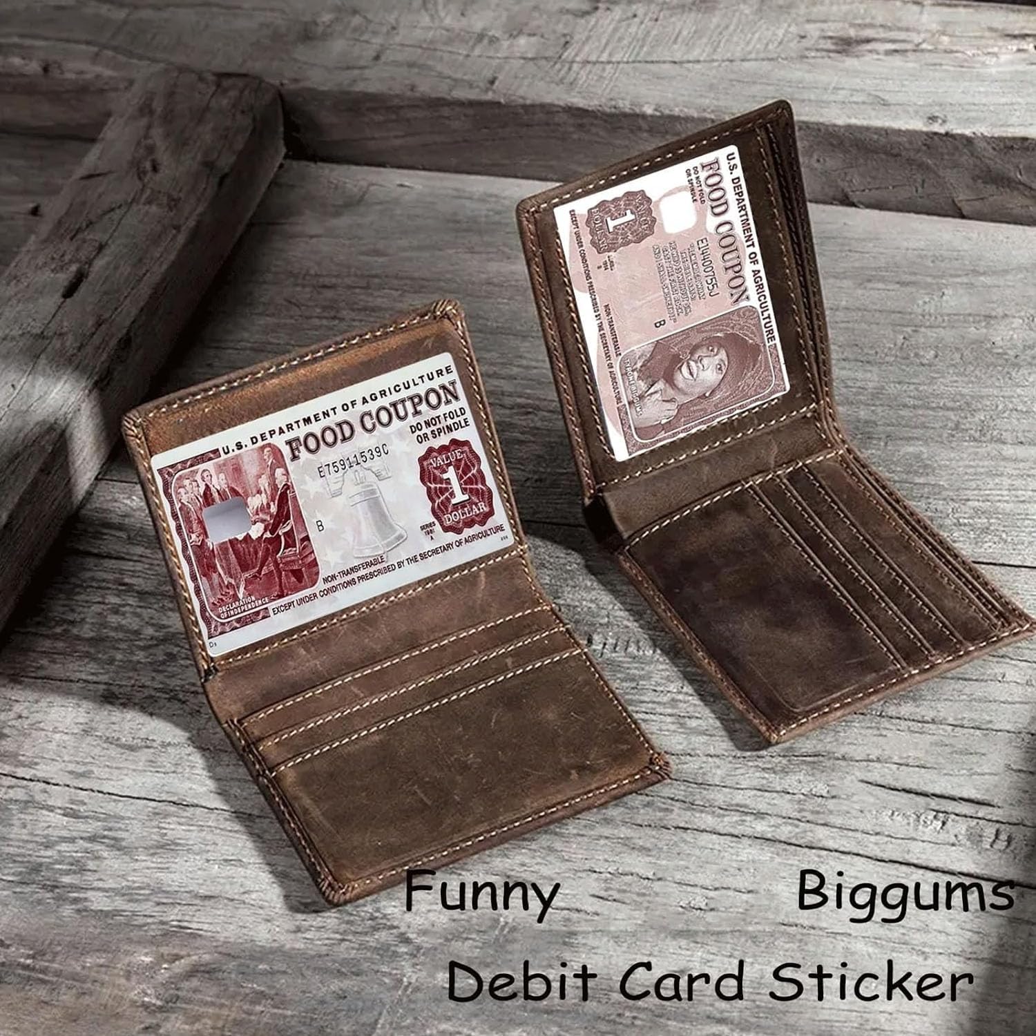 Funny Debit/Credit Card Stickers 2025 New - Waterproof Scratchproof Skin Cover