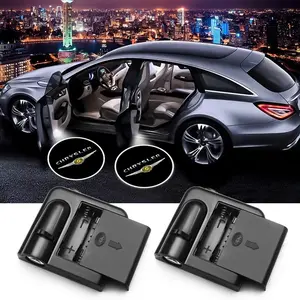 Chrysler Car Door Welcome Projection Light, Customizable Pattern Automatic Lighting Decoration, Car Lighting Accessories, Essential Accessory to Enhance Car Style