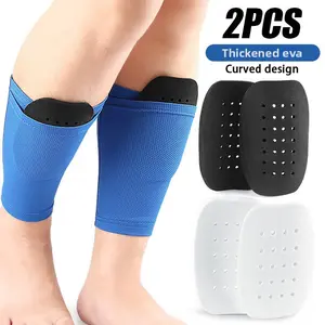 2pcs Lightweight Soccer Shin Guards, Eva Sponge Breathable, Sports Protection Gear, Suitable for Football Taekwondo Boxing, Unisex