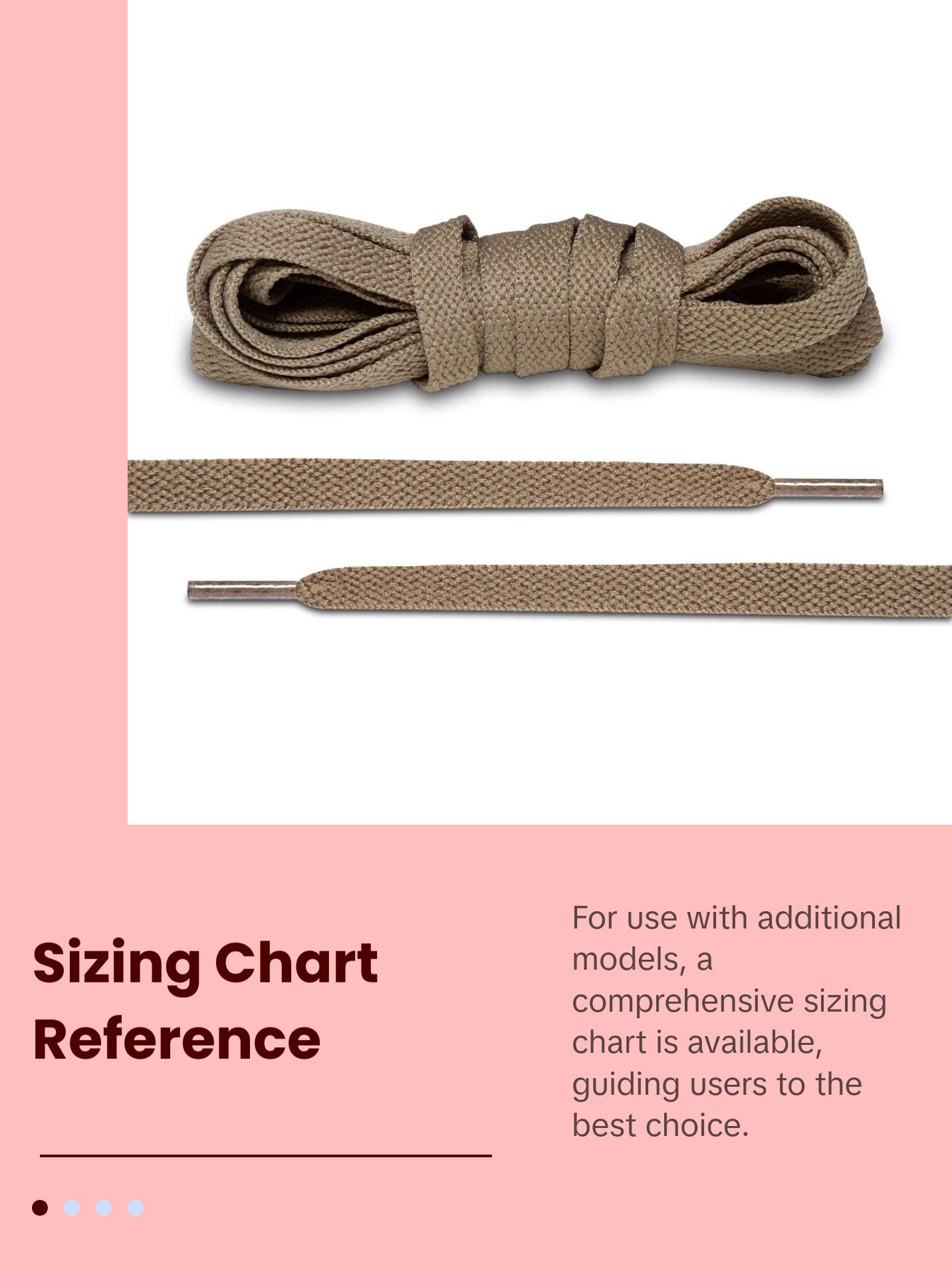 Mocha Jordan 1 Replacement Shoelaces