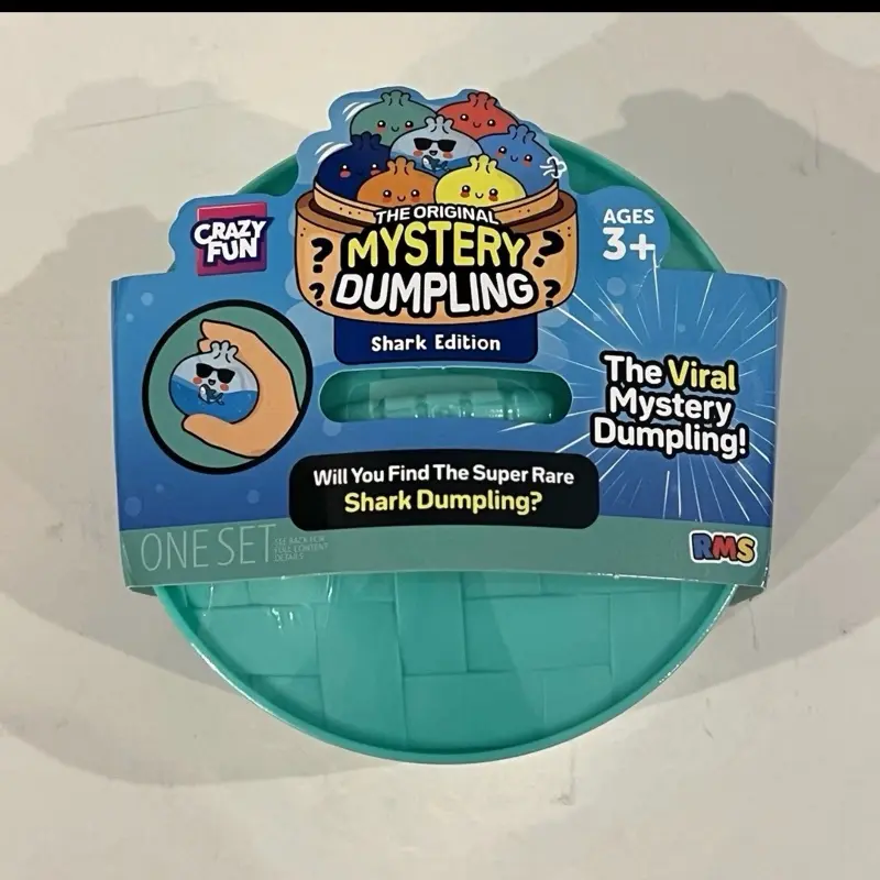 Sealed RMS Crazy Fun SHARK Edition Original Mystery Dumpling Squishy