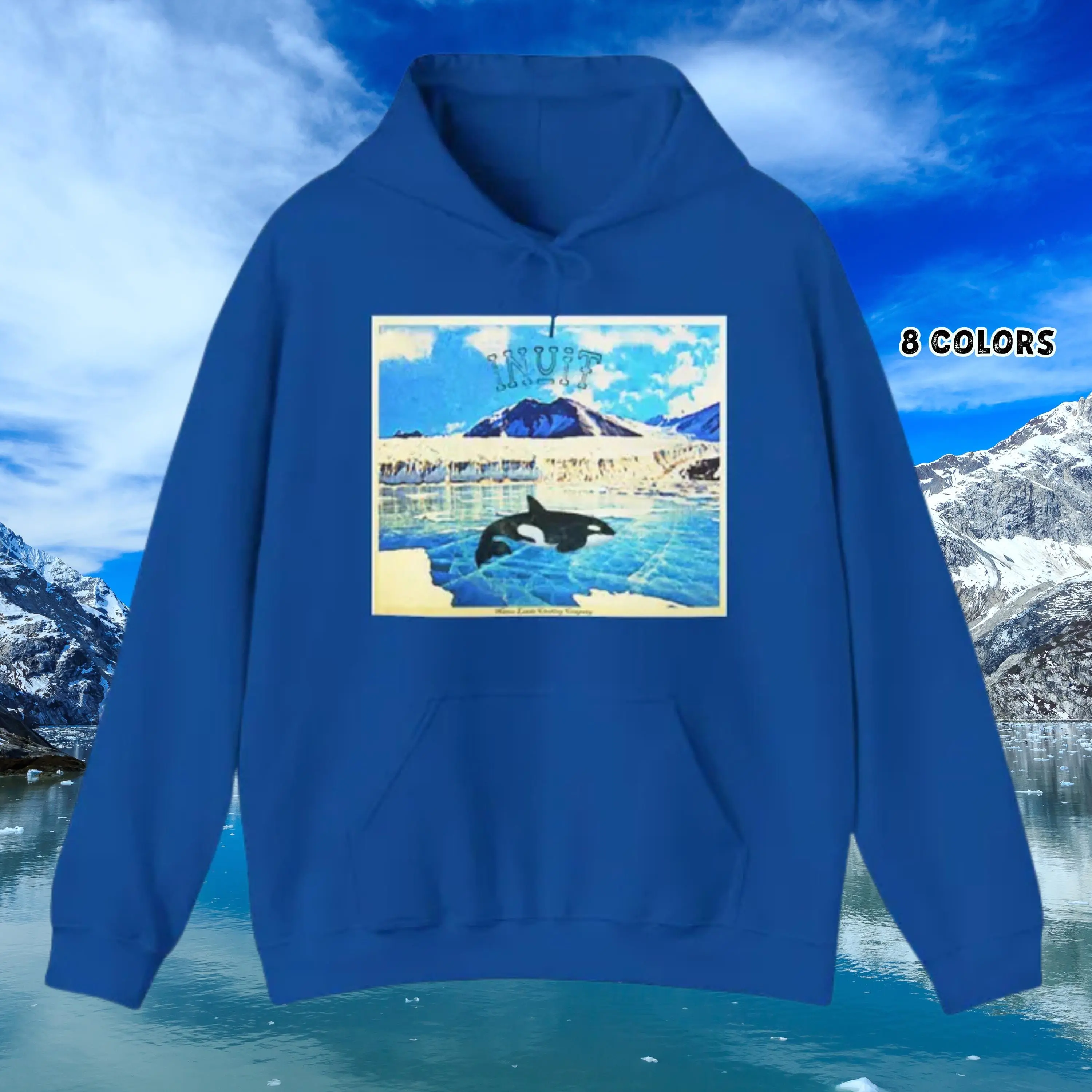 Inuit People Hoodie Orca - First Nations, Canadian Aboriginal, Native American