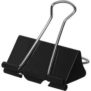 2 Inch Extra Large Binder Clips 48 Pack Jumbo Paper Clips Big Paper Clamps Large Size for Home School and Office Supplies
