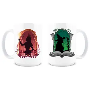 Pink & Green Inspired Coffee Mug – Perfect Gift for Theater Lovers Mug - 15oz