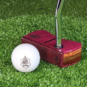 Exotic wood putter Purpleheart Bladewood putter