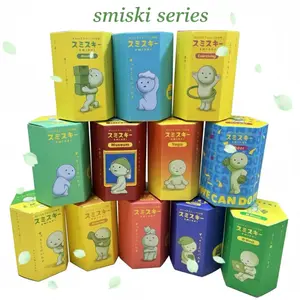 [ Real Photo ] Smiski Sunday Series in various limited editions, super hot hipper - Decorate your computer, desktop